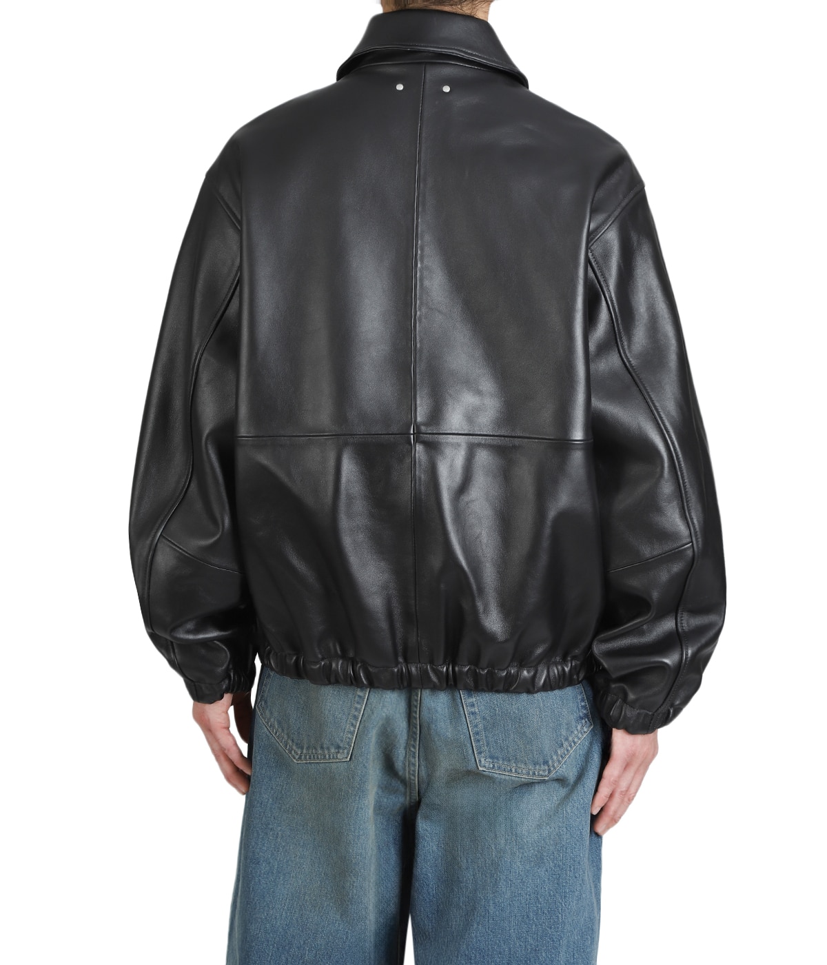 SHEEP LEATHER ZIP SHORT JACKET | ssstein(シュタイン) / アウター