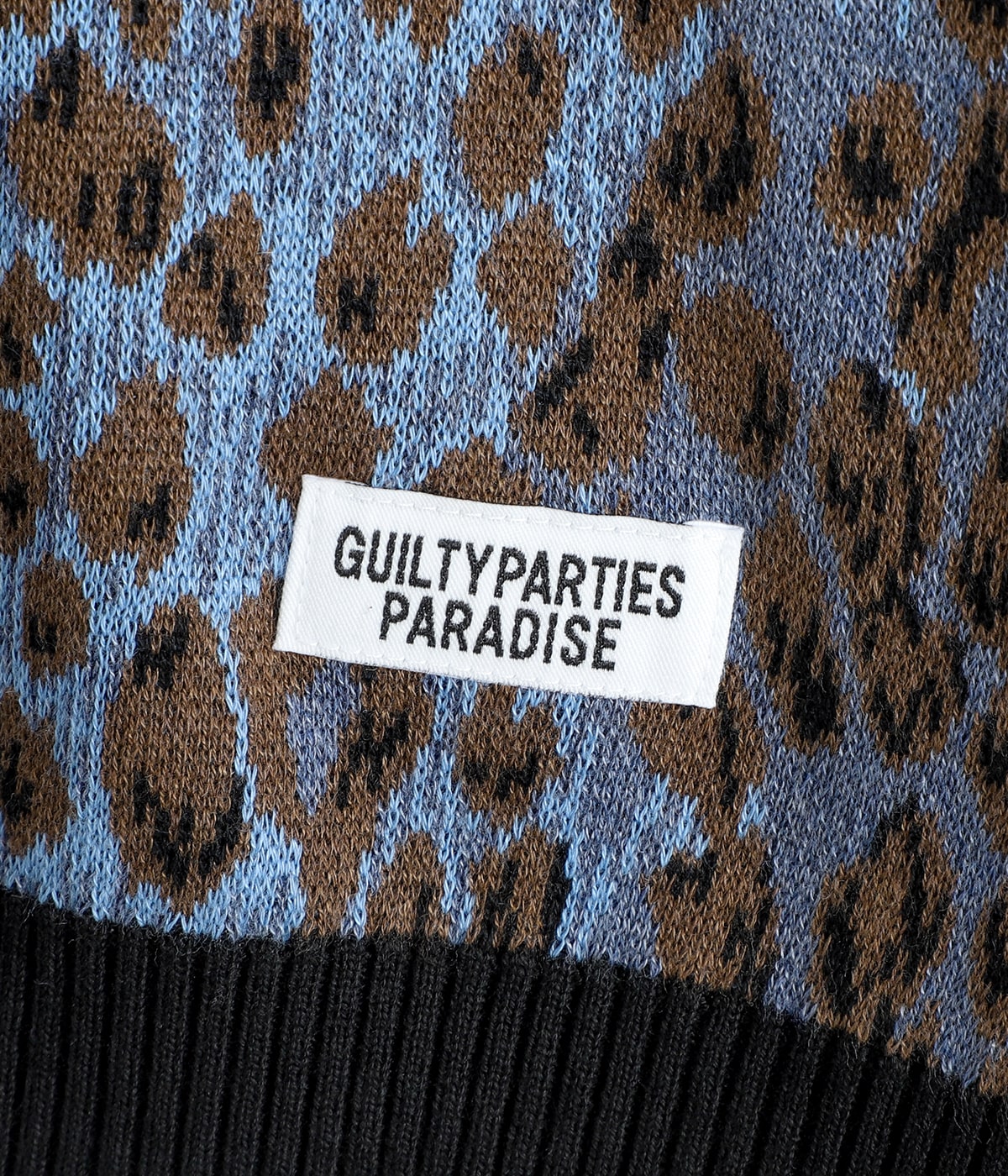 LEOPARD KNIT POLO SHIRT | WACKO MARIA(ワコマリア) / トップス