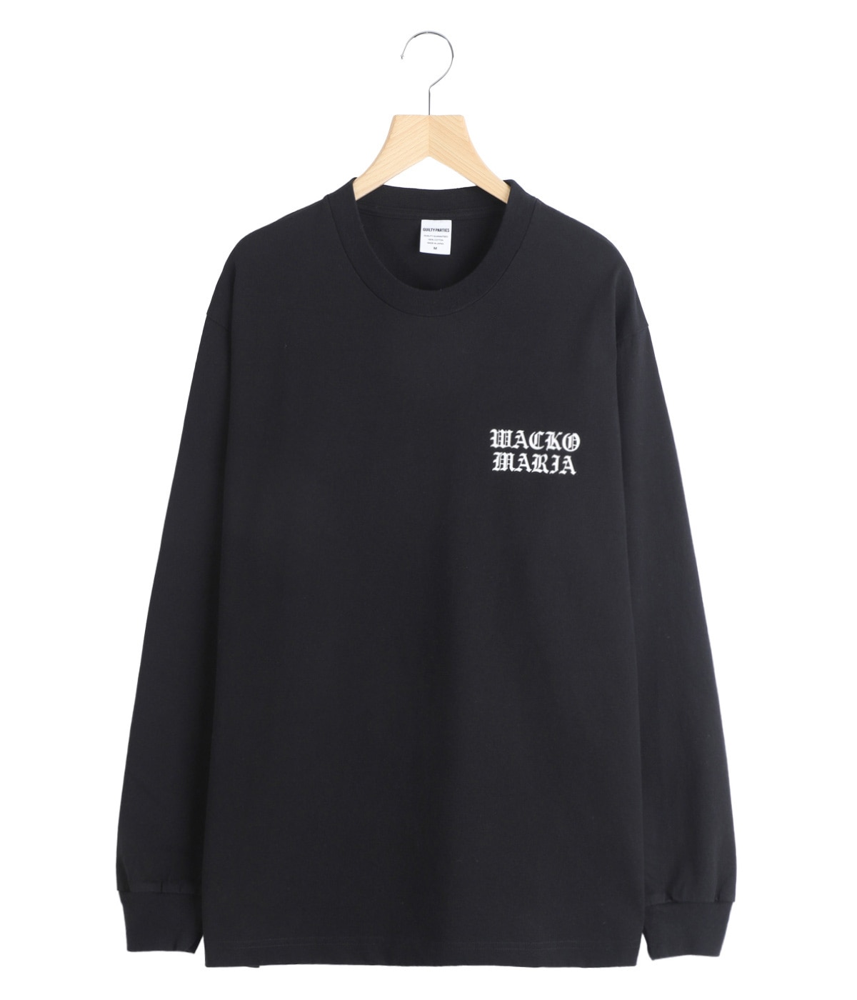 WASHED HEAVY WEIGHT CREW NECK LONG SLEEVE T-SHIRT ( TYPE-1