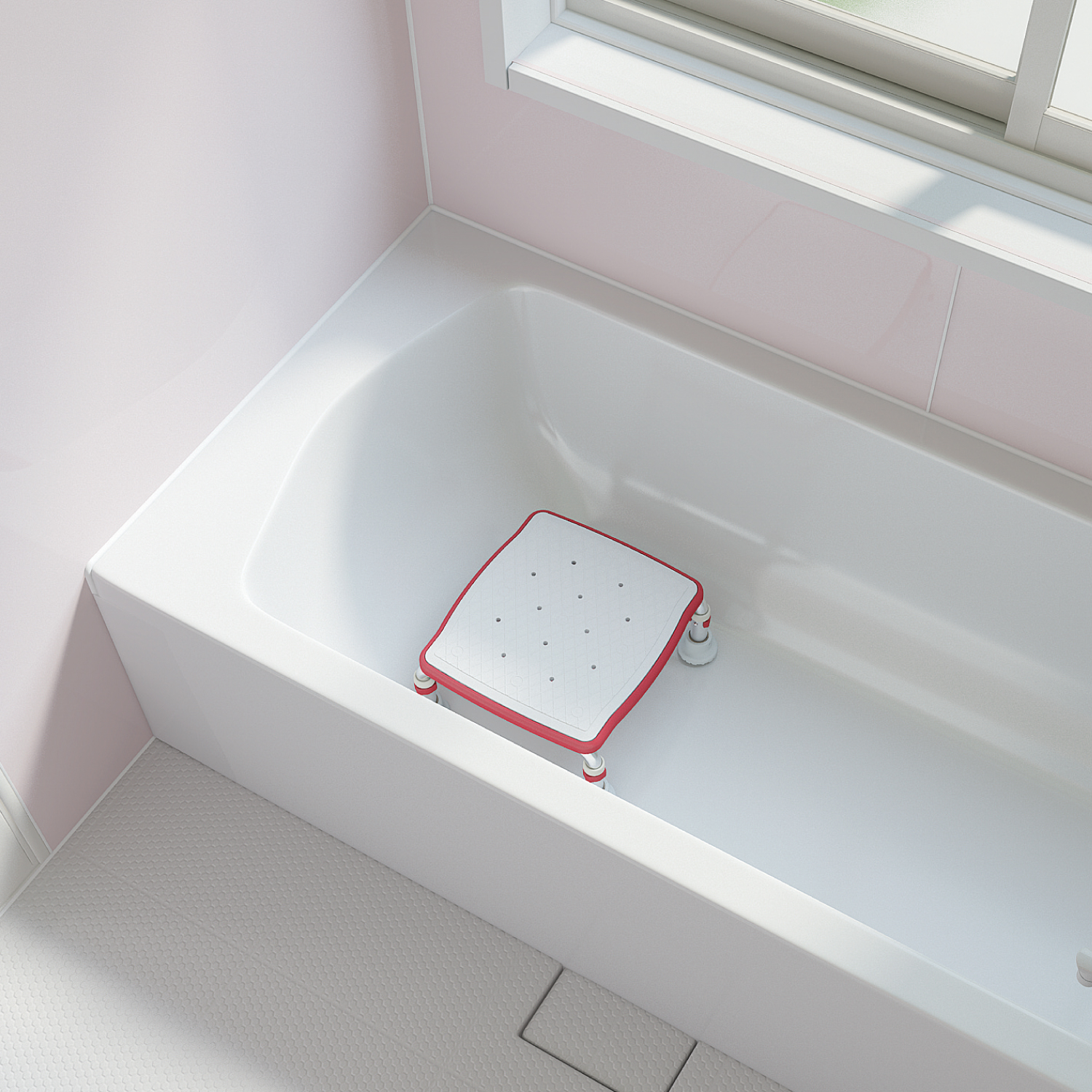 ステンレス製浴槽台R “あしぴた”ソフトタイプ ジャストタイプ | 【安寿