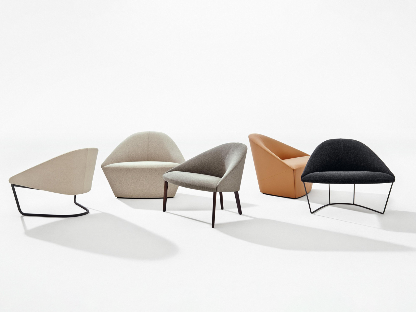 Arper Colina: Sleek Lounge and Small Armchairs | Arper JP