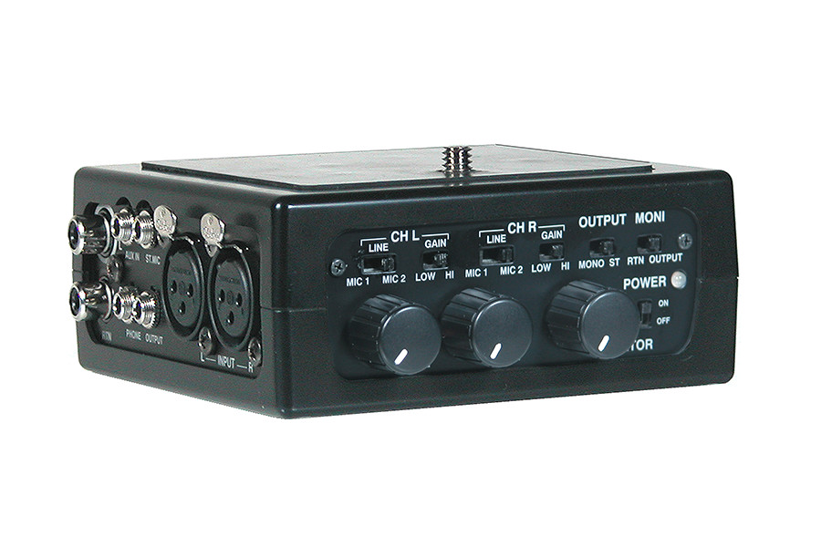 FMX-DSLR DSLR用 2チャンネル ポータブルミキサー | ミキサー | 製品