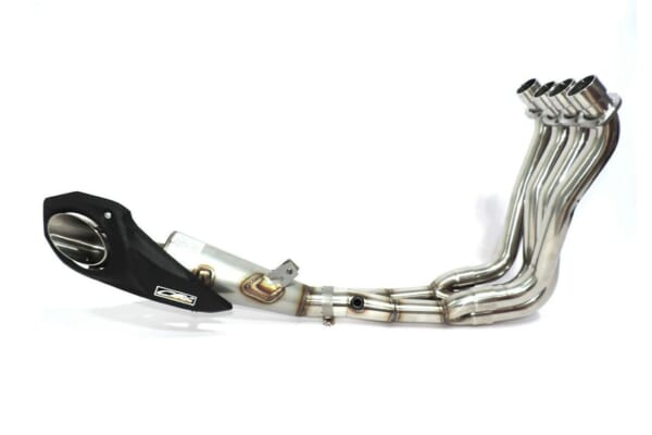 GSX750にMOTOGPのようなサイド出しマフラーでかっこよく！｜AxxL