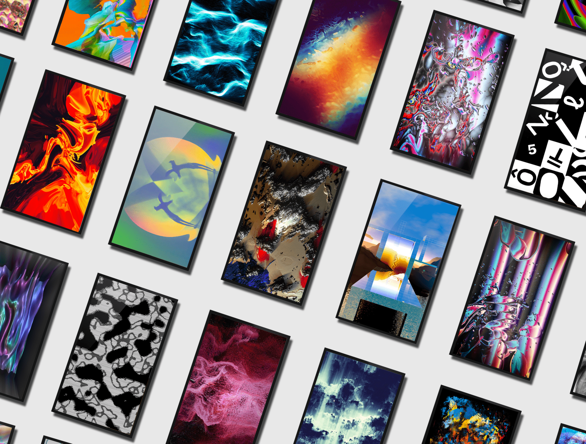 デジタルアート作品をカジュアルに創って飾る アートフレーム「Mono X7