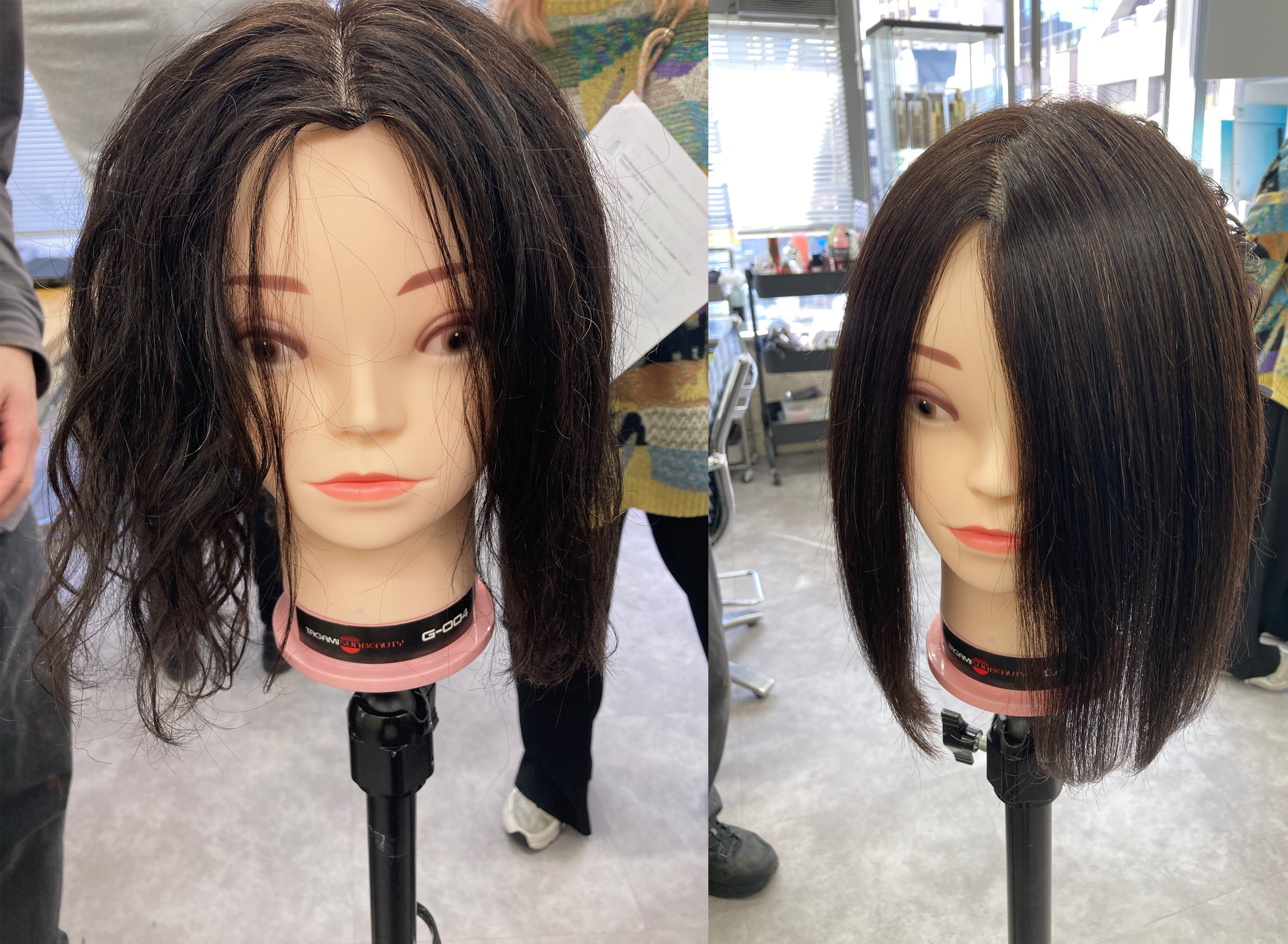 奇跡の薬剤！4ステップで、『TOKIOインカラミ×縮毛矯正』が完結 / b