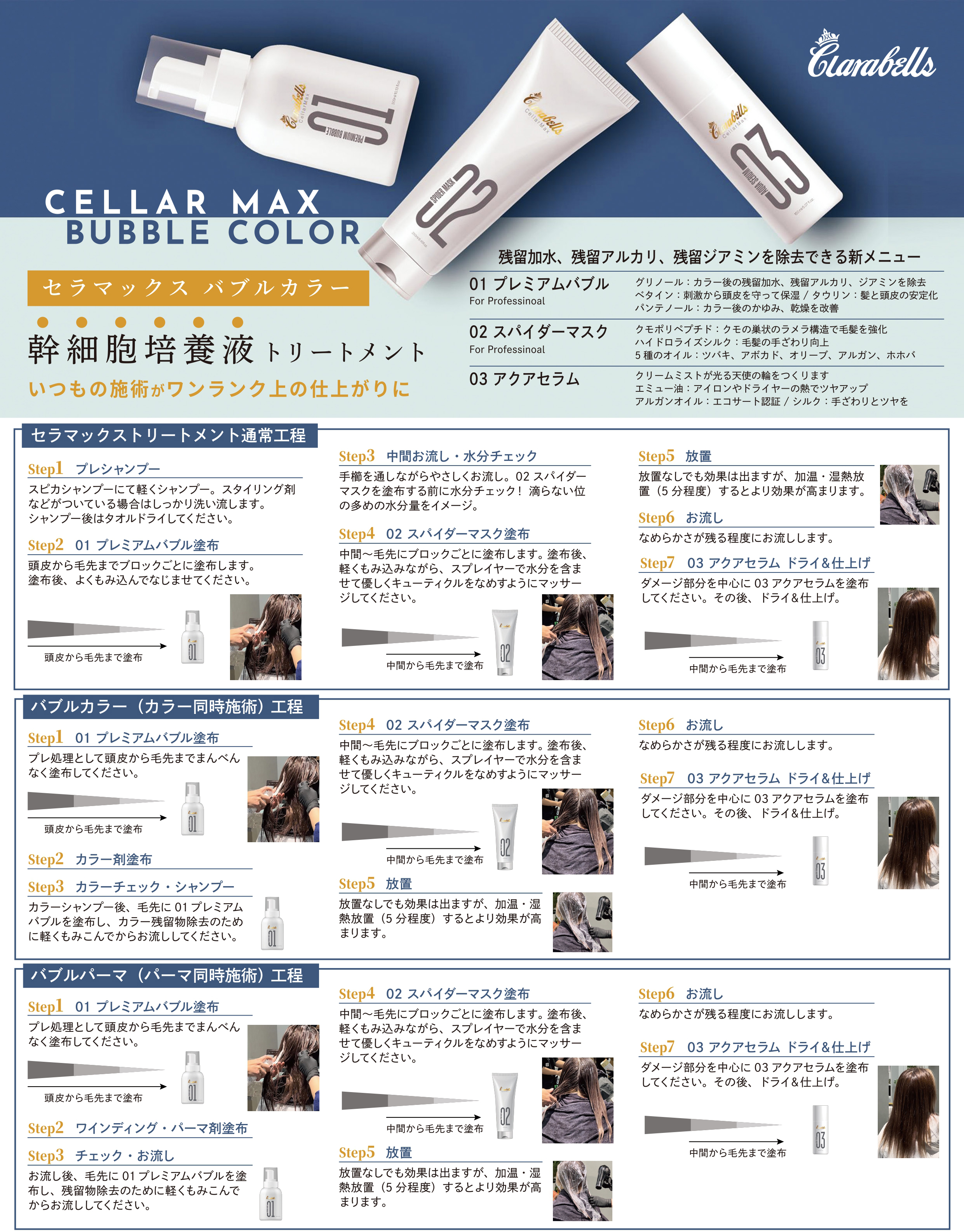 クララベルス セラマックス プレミアムバブル No.1 300mlの業務用通販