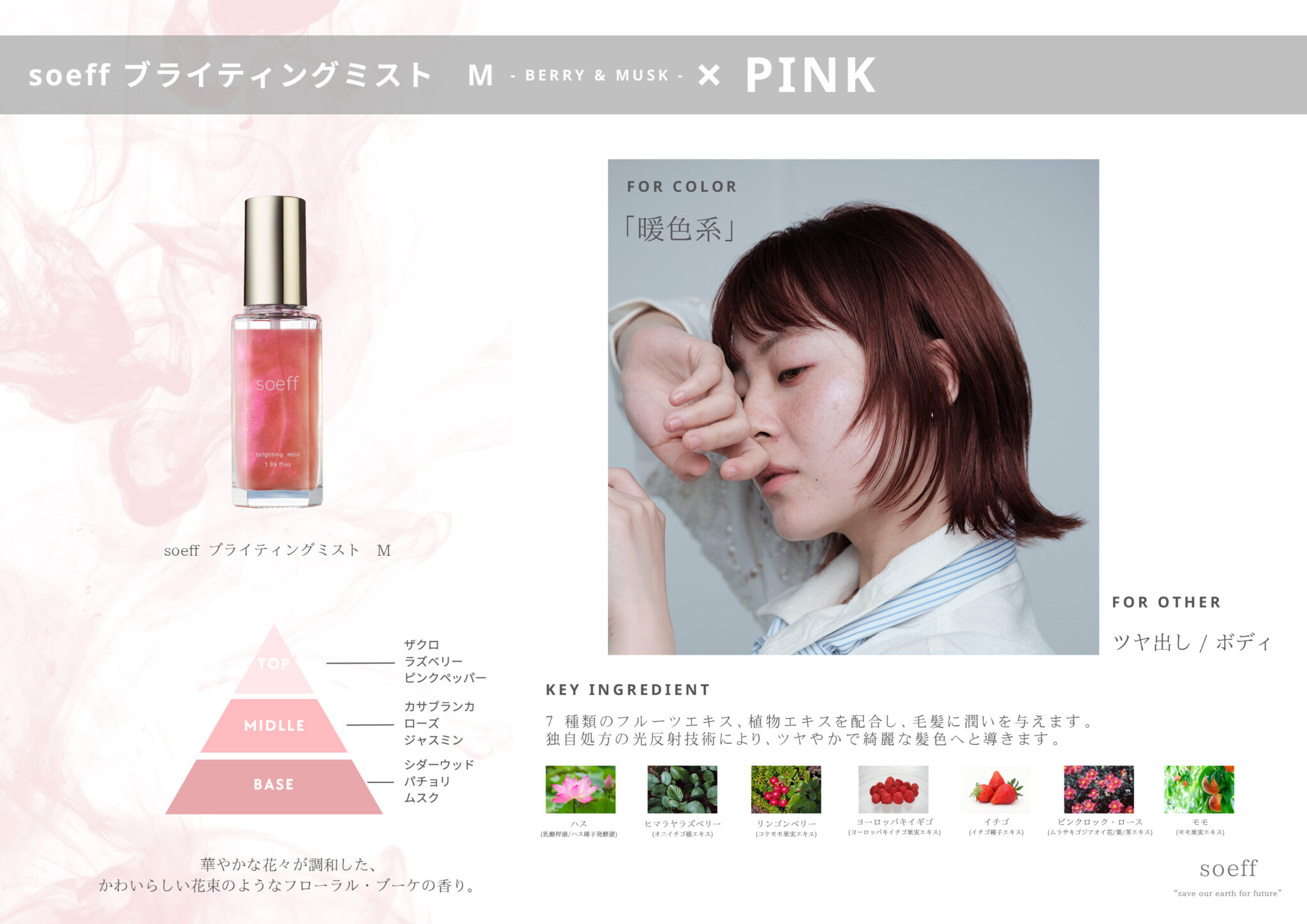 soeff(ソフプロフェッショナル) ブライティングミスト M 110mlの業務用