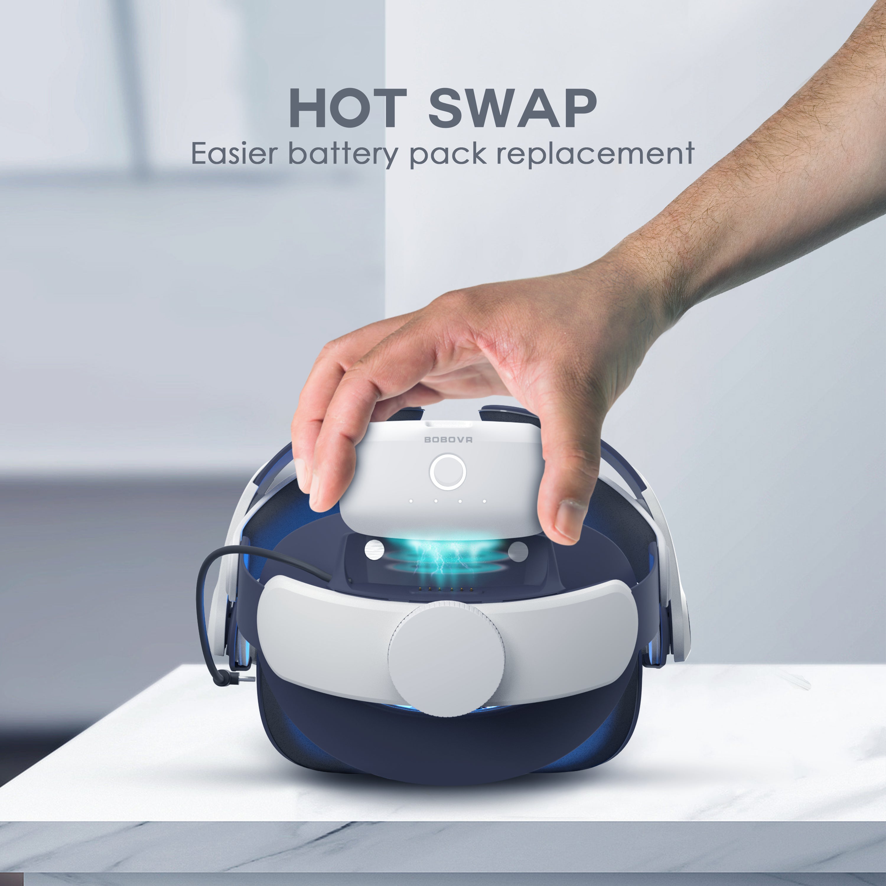 BOBOVR バッテリードック アップグレードキット（M1/M2 Plus用）