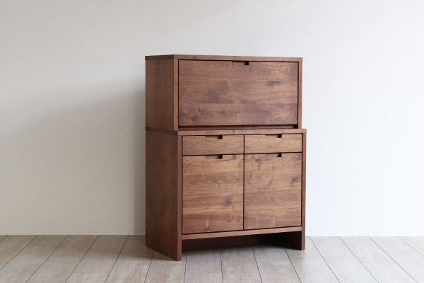 ウォールナット ライティングデスク［DC-02］：木蔵＜BOKURA＞