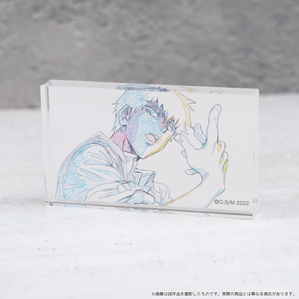 モブサイコ100 Ⅲ 1期名場面原画アクリルブロック／8話霊幻: キャラ