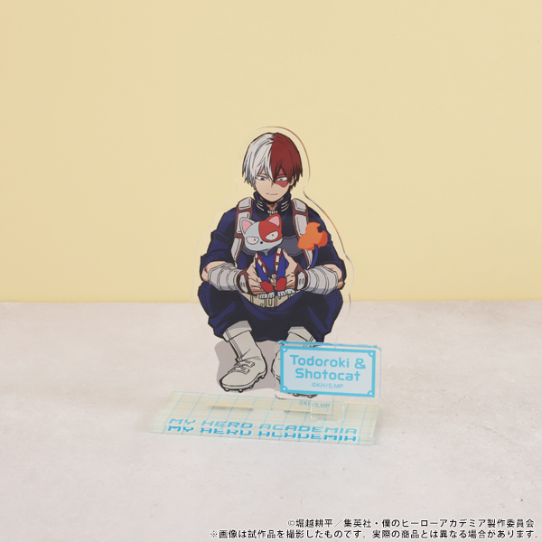 僕のヒーローアカデミア アクリルスタンド／MHAnimals 轟焦凍&ショート
