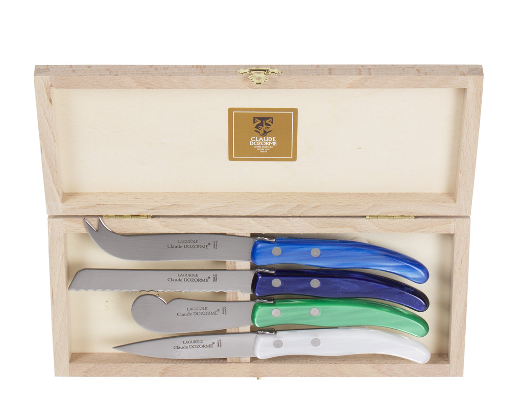 Laguiole Claude Dozorme Berlingot Four Piece Breakfast Set – Bon