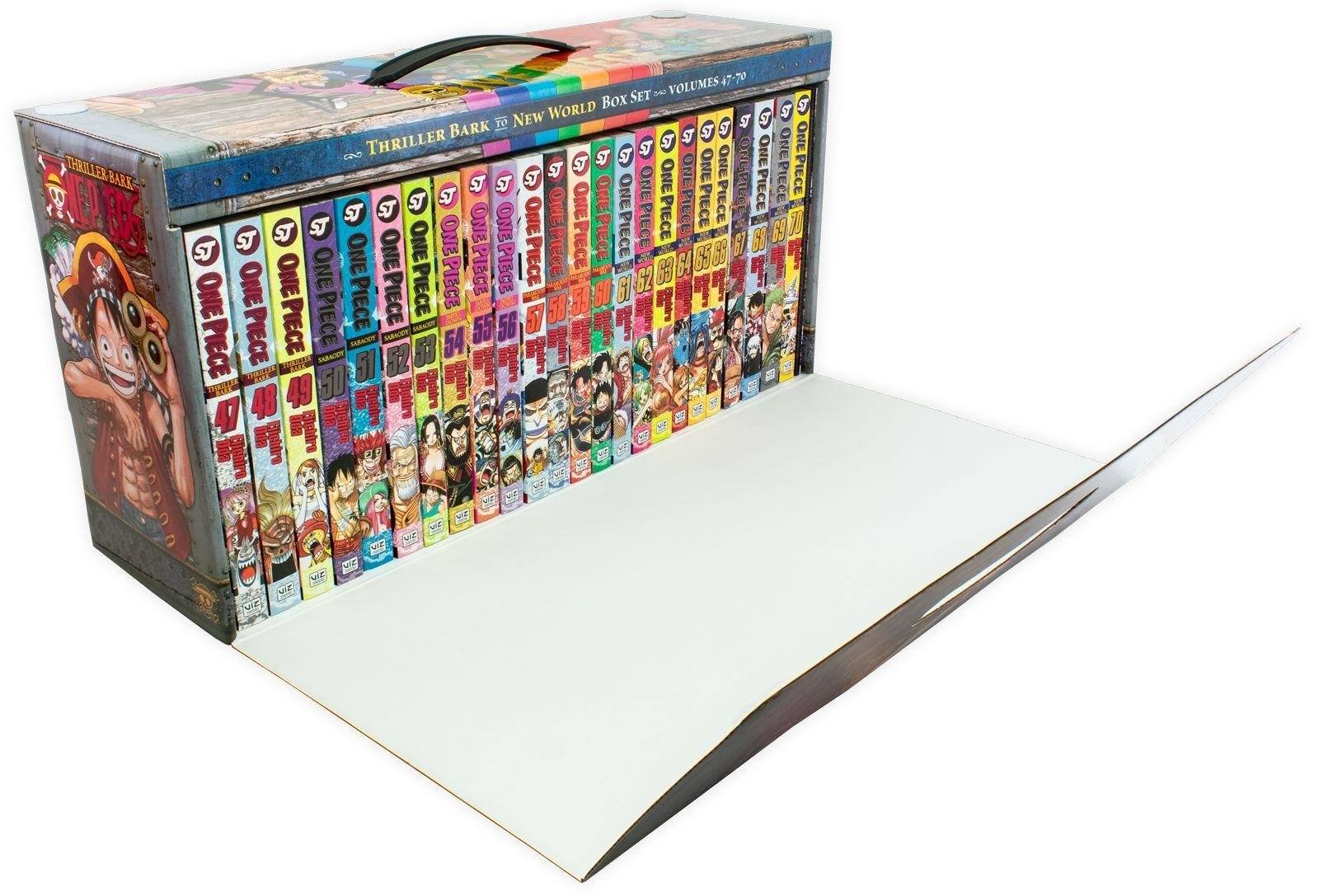 One Piece Box Set 3: (Vol. 47-70) Thriller Bark to New World: by