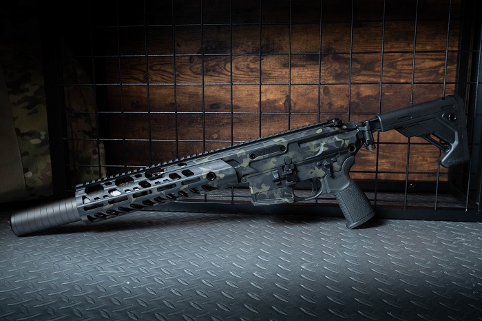 BCSW カスタム SIG MCX VIRTUS SBR 6.75inch バレル with suppressor