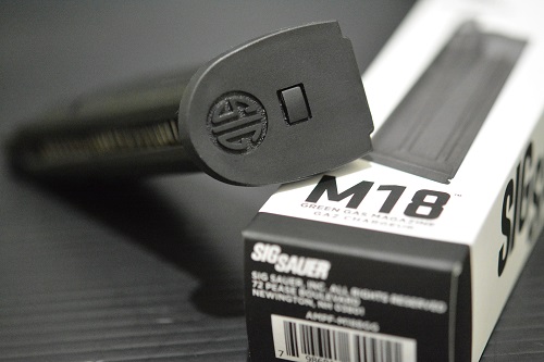 SIG Airsoft/VFC P320 M18用ガスマガジン BK仕様 ミリタリー用品