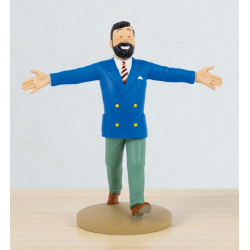 Collectible figurine Tintin, Haddock in a blue jacket 13cm (42262)