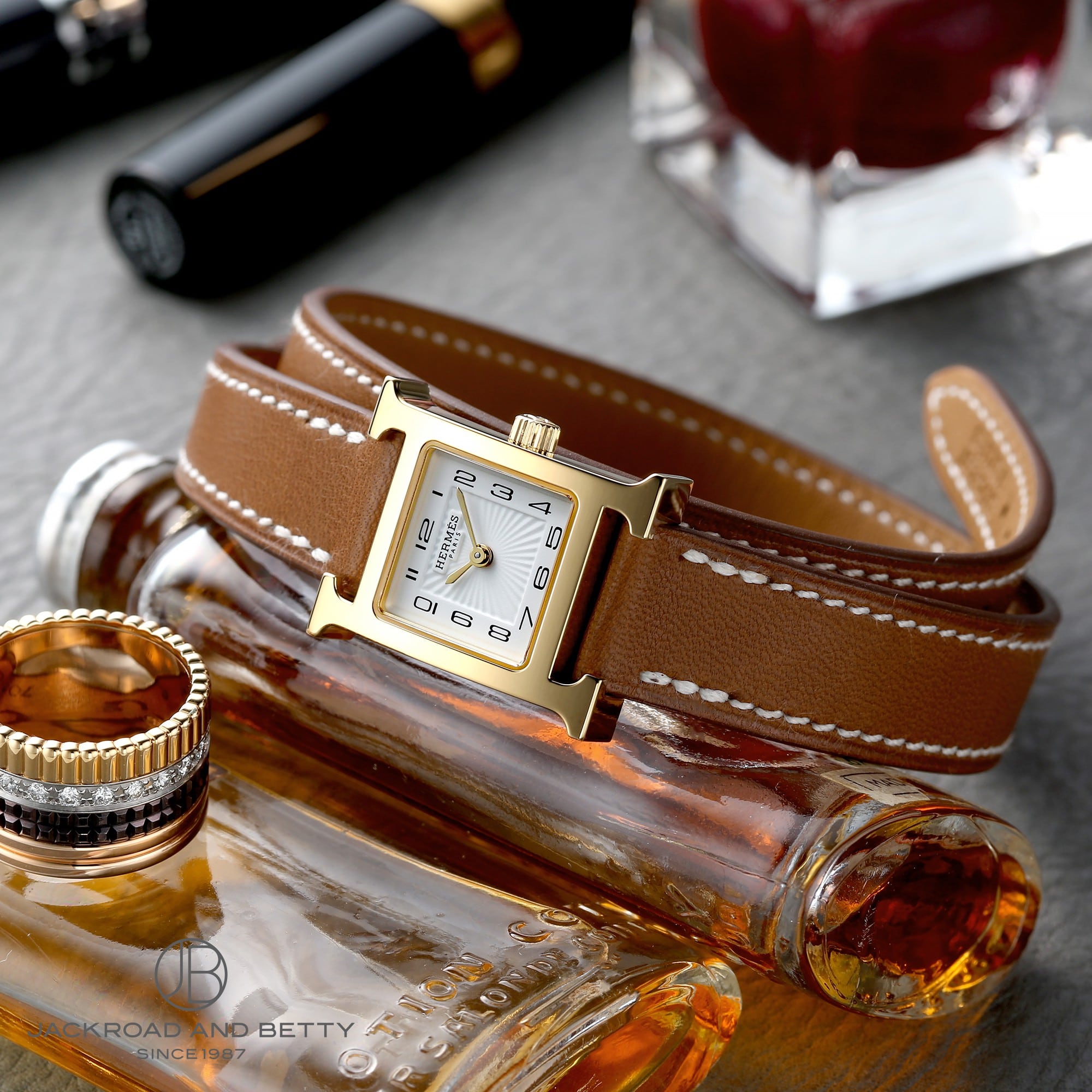 Hウォッチ ミニ 21mm ドゥブルトゥール[W038178WW00] H Watch Mini