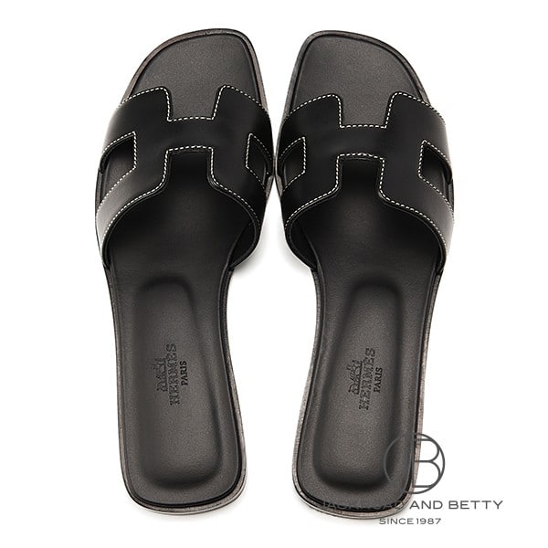 サンダル オラン ノワール ブラック 黒 36[H021056Z] Sandals Oran