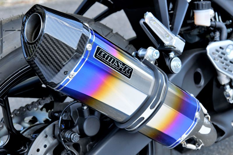 CORSA-EVOⅡ ヒートチタン スリップオン：MT-25：2022〜：政府認証