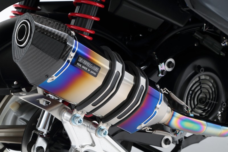シグナスX　1型〜3型　BEAMS-REVO 楽天市場】BEAMS ビームス R-EVO フルエキゾーストマフラー シグナスX