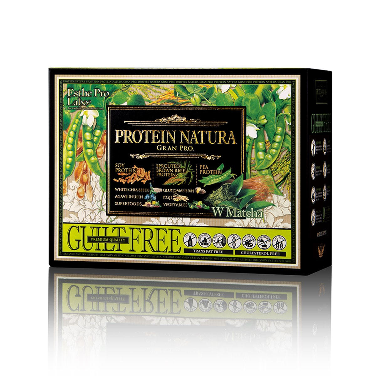 エステプロ・ラボ プロテインナチュラ グランプロ（ダブル抹茶）20袋の