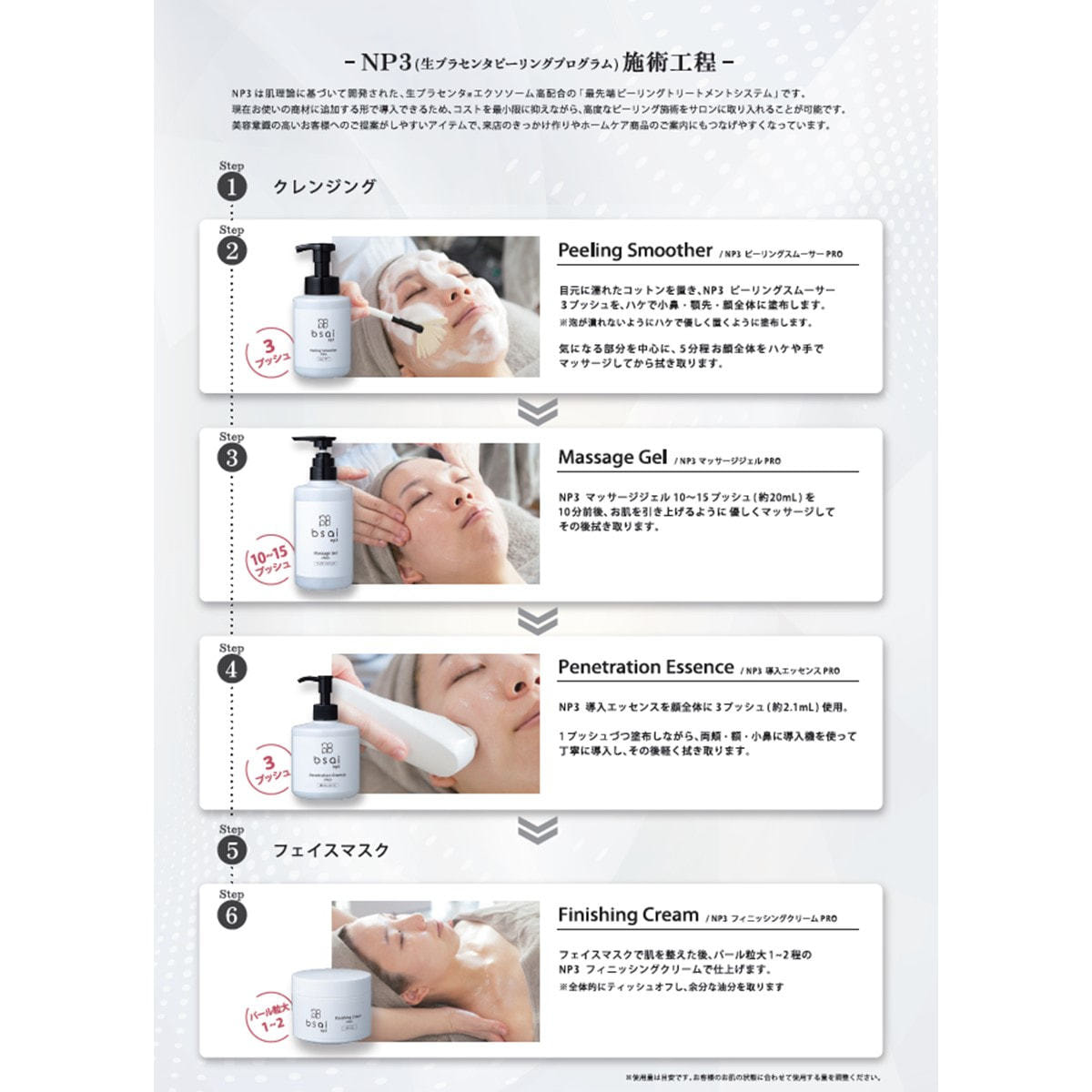 bsai NP3 ピーリングスムーサーPRO 400mlの卸・通販 | ビューティガレージ