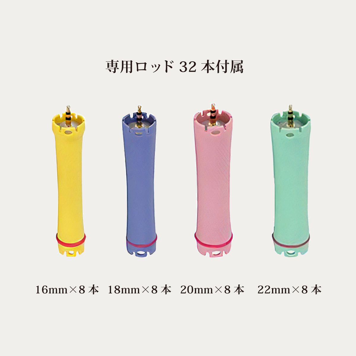 展示品】 デジタルパーマ機 NJ-R ロッド32本 断熱シート 付きの卸