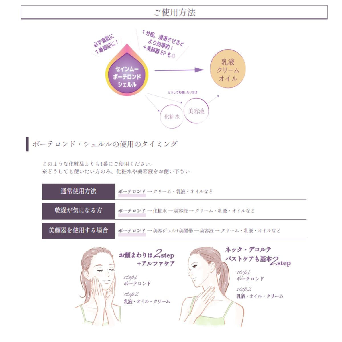 セインムー ボーテロンド・シェルル 100mlの卸・通販 | ビューティガレージ