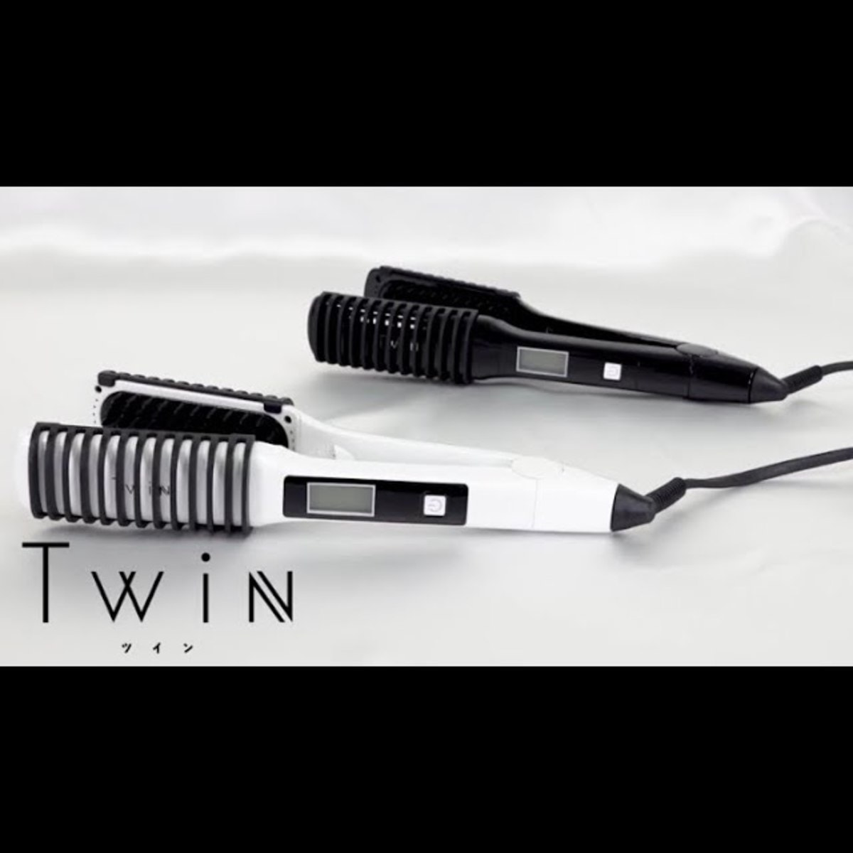 Twinアイロン（ツインアイロン）ホワイト≪ブラシ型アイロン≫の卸