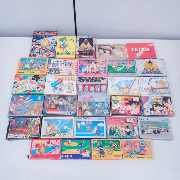 宅配買取】有名作目白押しな『ファミコン』ソフトのコレクションをお
