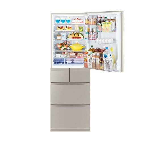 都内23区配送無料✨三菱 冷蔵庫 MR-B46H-C 5ドア ファミリー 美品 調理