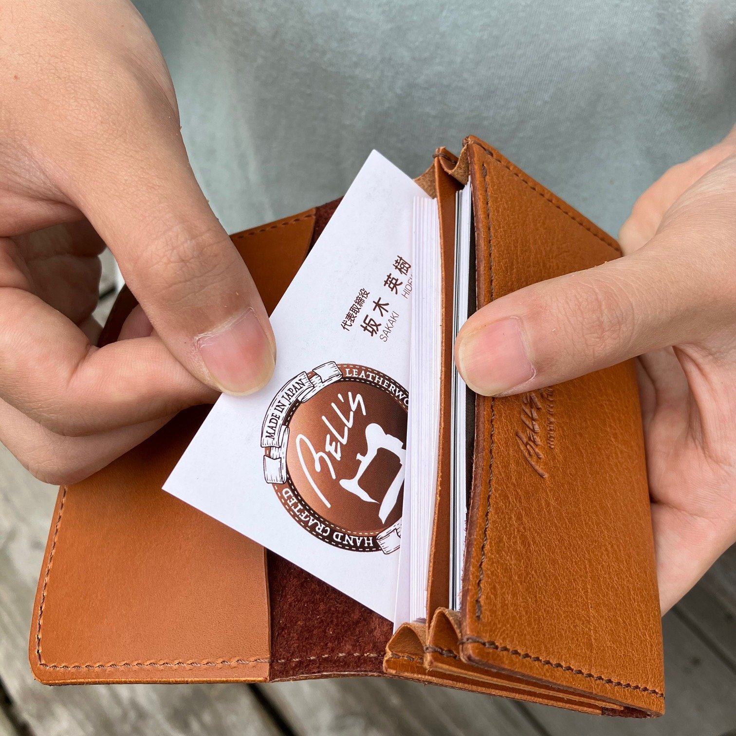 BELL'S SQUARE（ベルズスクエア） …【広島ジビエレザー】天然鹿革