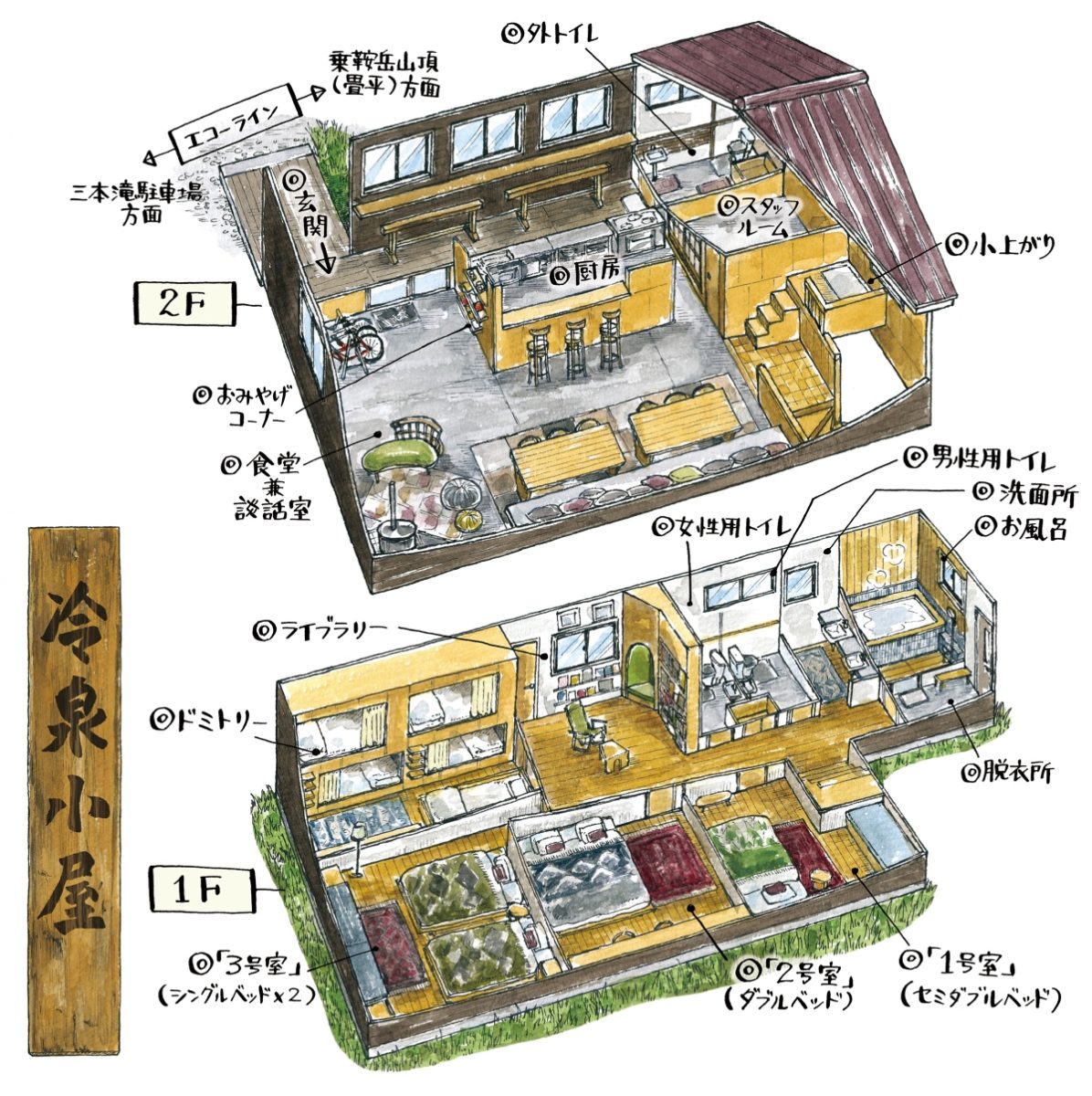シェルパ斉藤の新刊は全国145軒の山小屋滞在記！ バスで行ける乗鞍の