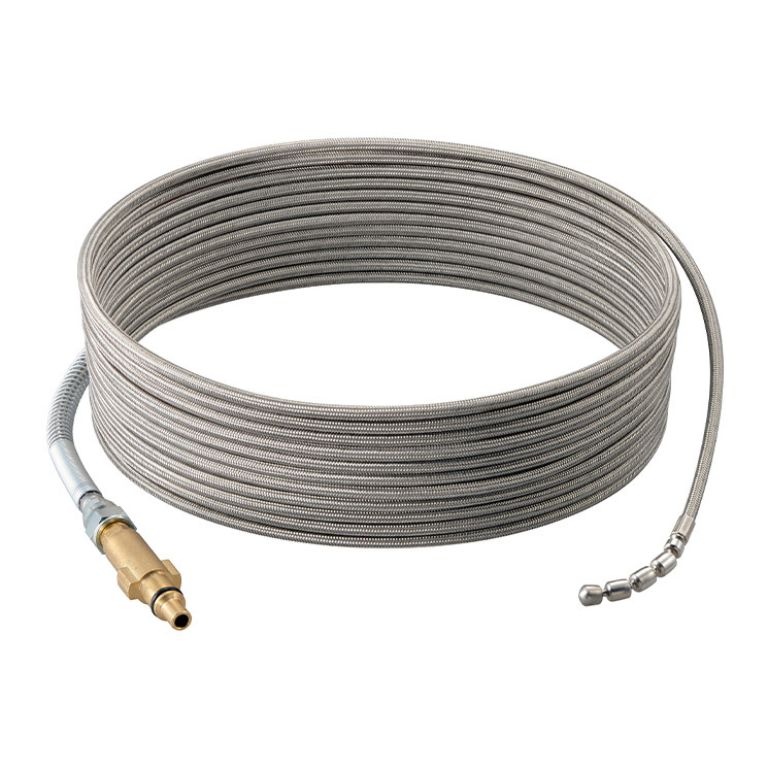 6710187｜高圧洗浄機用 パイプクリーニングキット ステンレスホース10m
