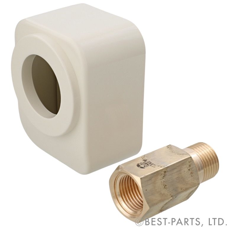 RMKB-20M｜未来工業｜RM配管モール給水栓用ボックス Rp1/2×Pj1/2