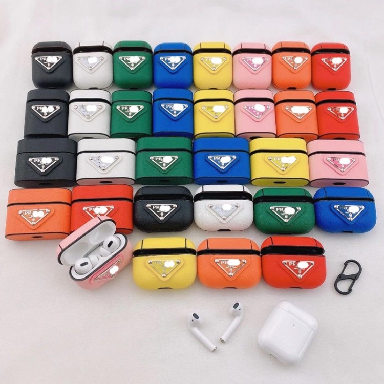 プラダ AirPods 3/pro2保護カバー 紛失なし 全面保護 埃防止 prada