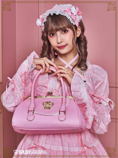 はわせドールワンピース＆ヘッドドレスセット 王冠がま口Bag | BABY