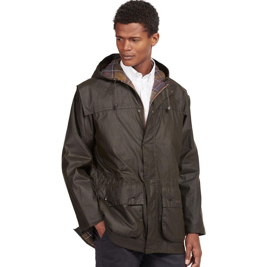 Barbour Classic Durham Wax Jacket - Men's - Clothing