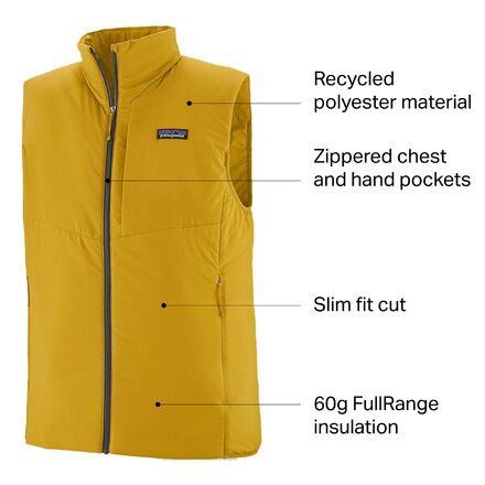 Patagonia Nano-Air Insulated Vest - Men's - Clothing