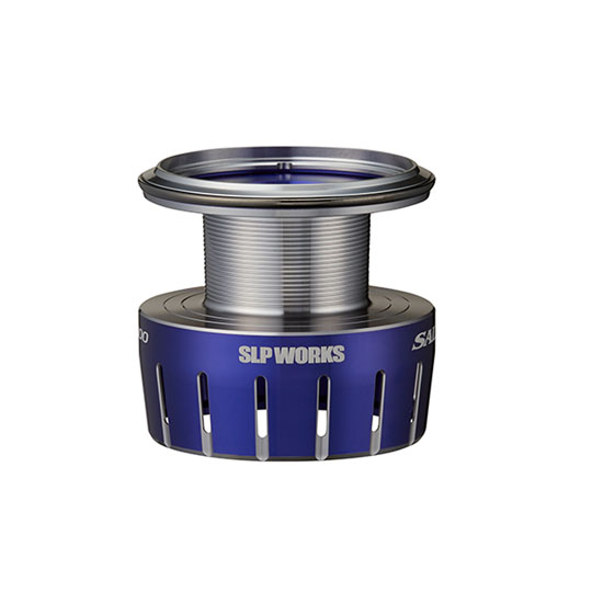 SLPワークス 23ソルティガ 4000スプール ＃ブルー SLPW - 【バス