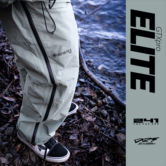 AREA241xDRT ゴアテックスプロ エリート ジャケット＆ビブパンツ