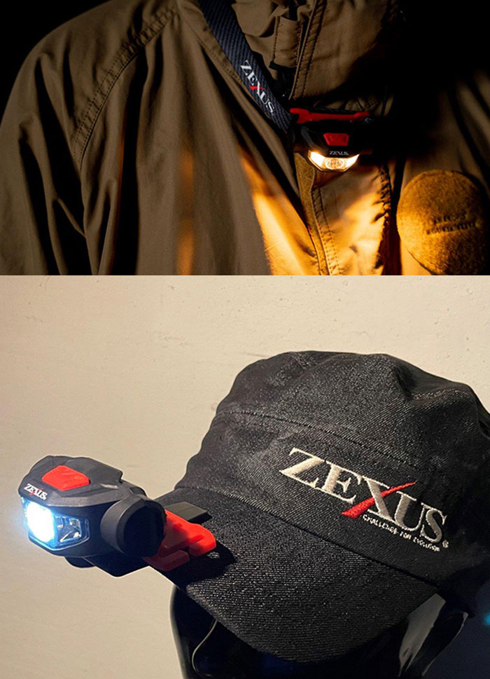 ゼクサス LEDヘッドライト ZX-255 ZEXUS - 【バス・トラウト・ソルトの