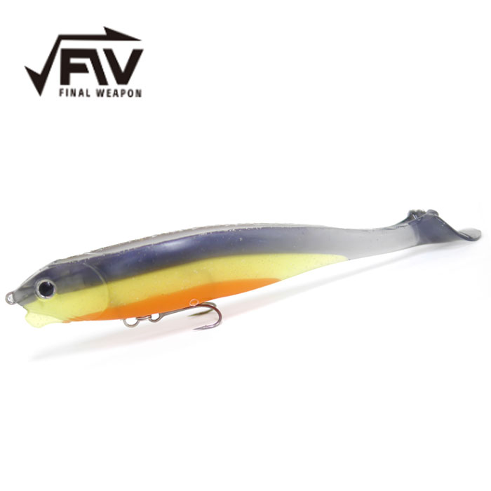 ファイナルウェポン イービルシャッド 3色パターン - 【バス・トラウト