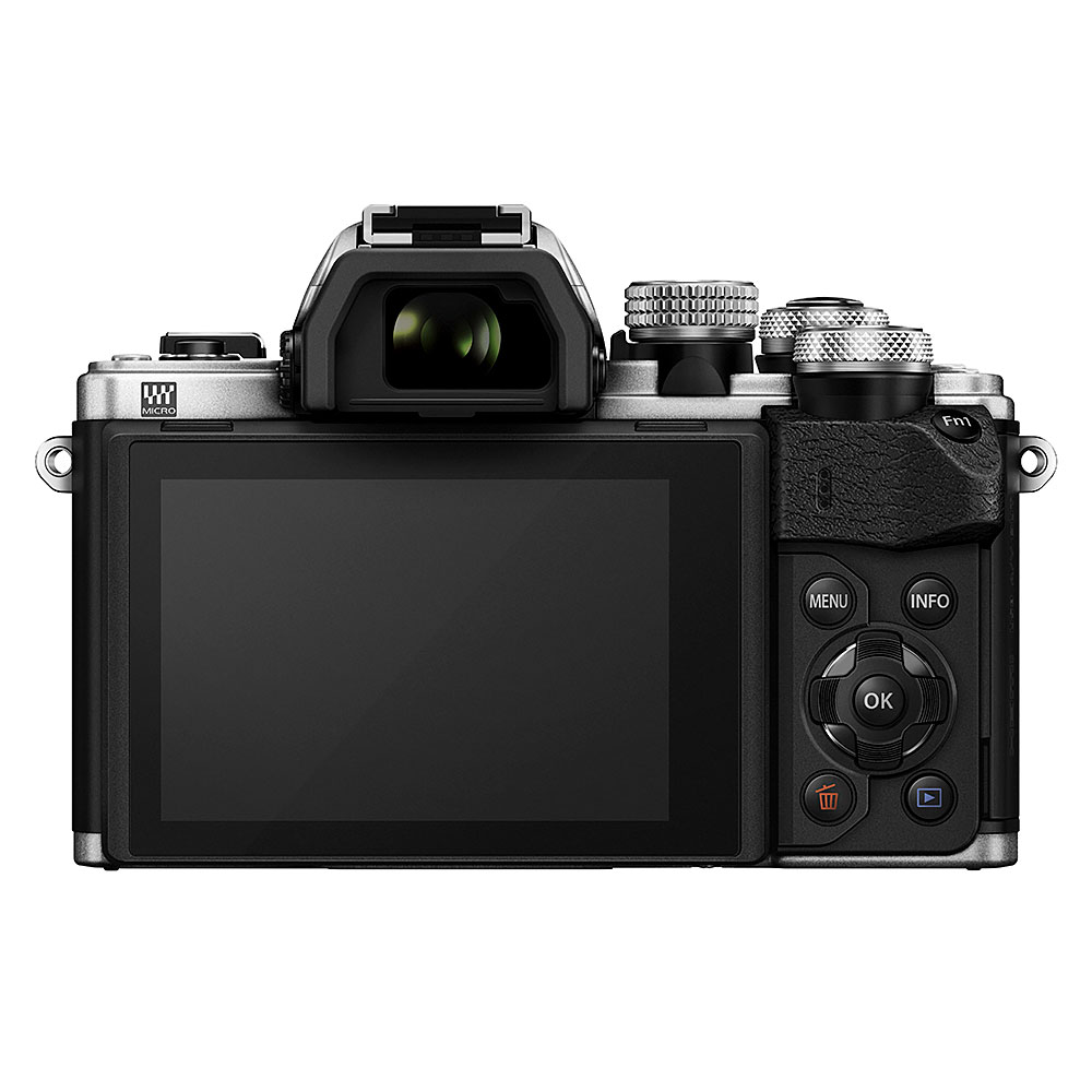 Olympus OM-D E-M10 Mark II Mirrorless Silver Camera Body