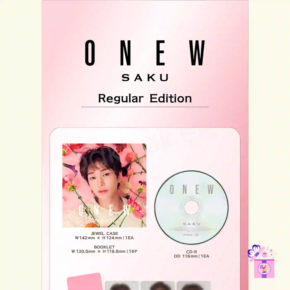 ONEW (SHINee) – SAKU (Regular Edition) [1st Japan Mini Album