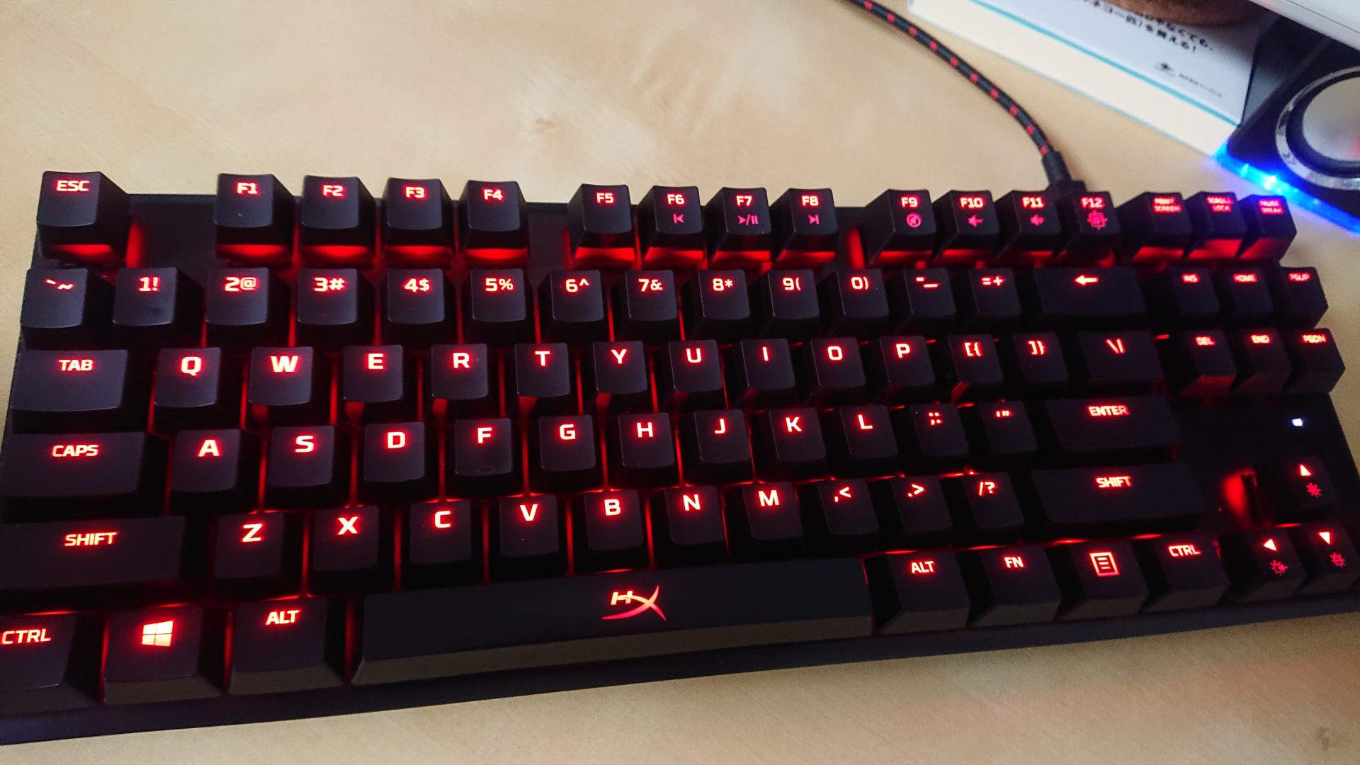 圧倒的快感】赤軸メカニカルキーボード HyperX ALLOY FPS PROレビュー