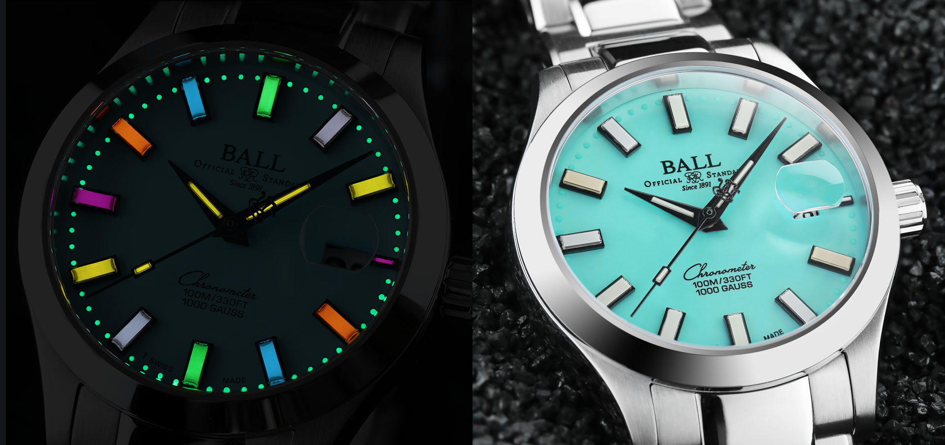 マーベライト クロノメーターに個性的なカラバリ「ターコイズ・ブルー