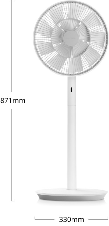 スペック | The GreenFan | BALMUDA（バルミューダ）公式サイト