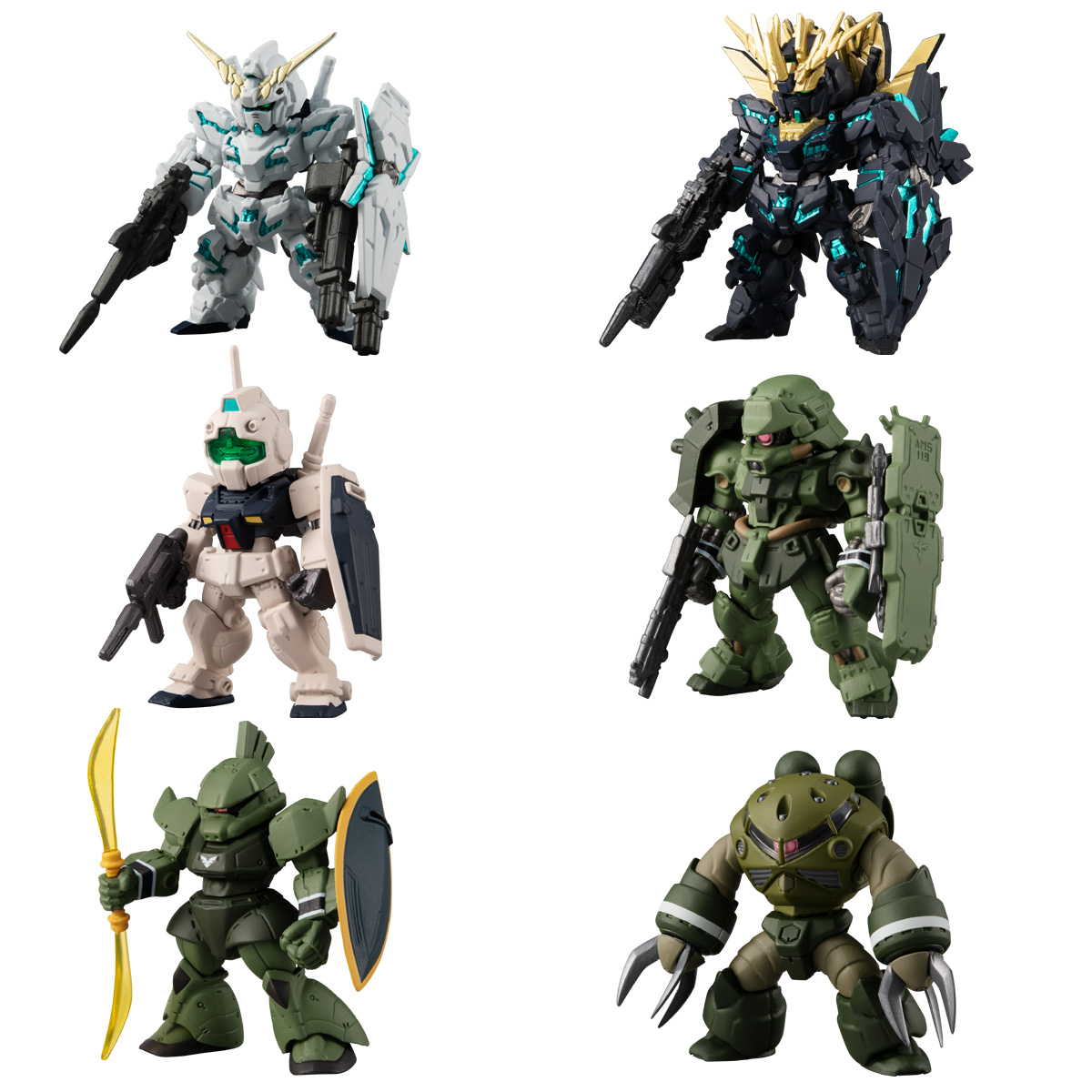 FW GUNDAM CONVERGE 機動戦士ガンダムUC SPECIAL SELECTION｜バンダイ