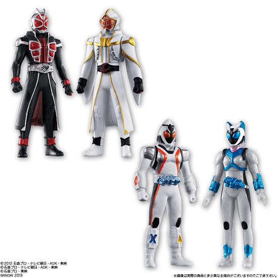 ソフビヒーロー仮面ライダー ダブルヒーローセット｜発売日：2013年7月